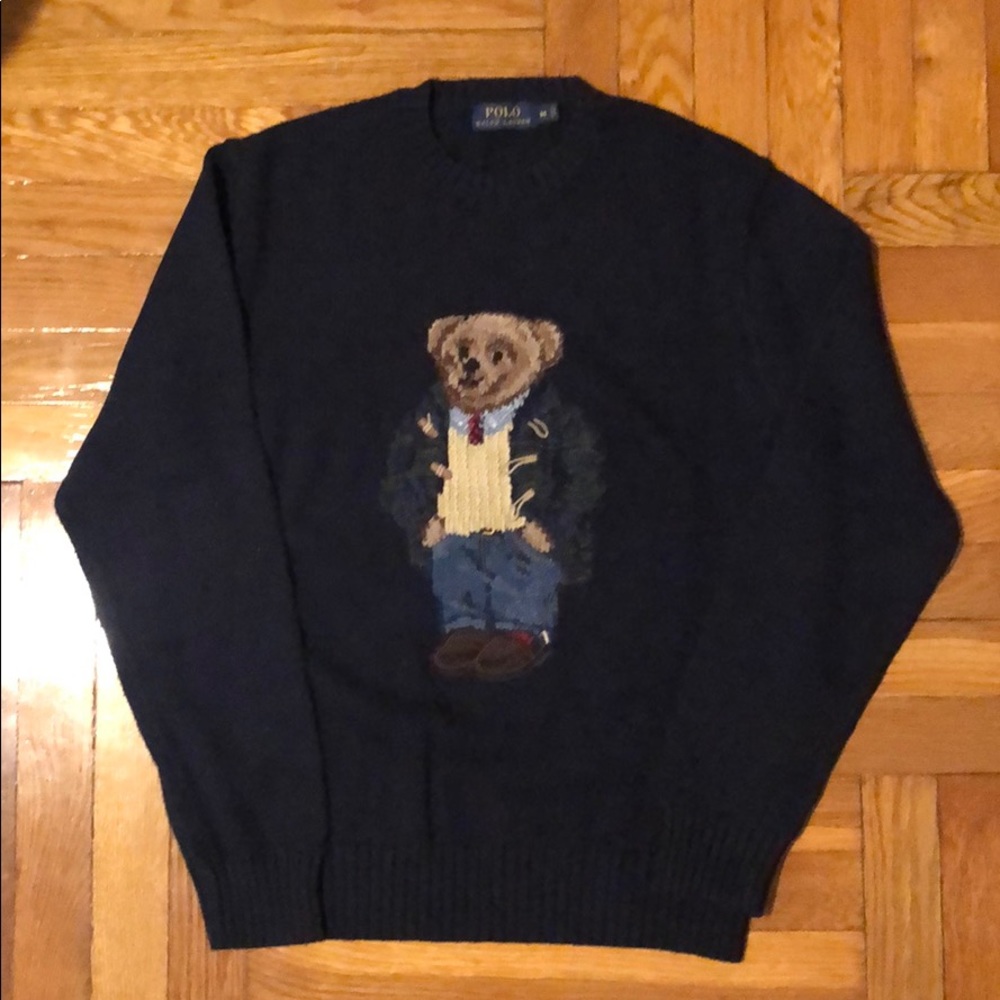 Men’s Ralph Lauren Polo Bear Knit